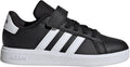 Adidas Unisex-Child Grand Court 2.0 Elastic Lace & Strap - Easy On at