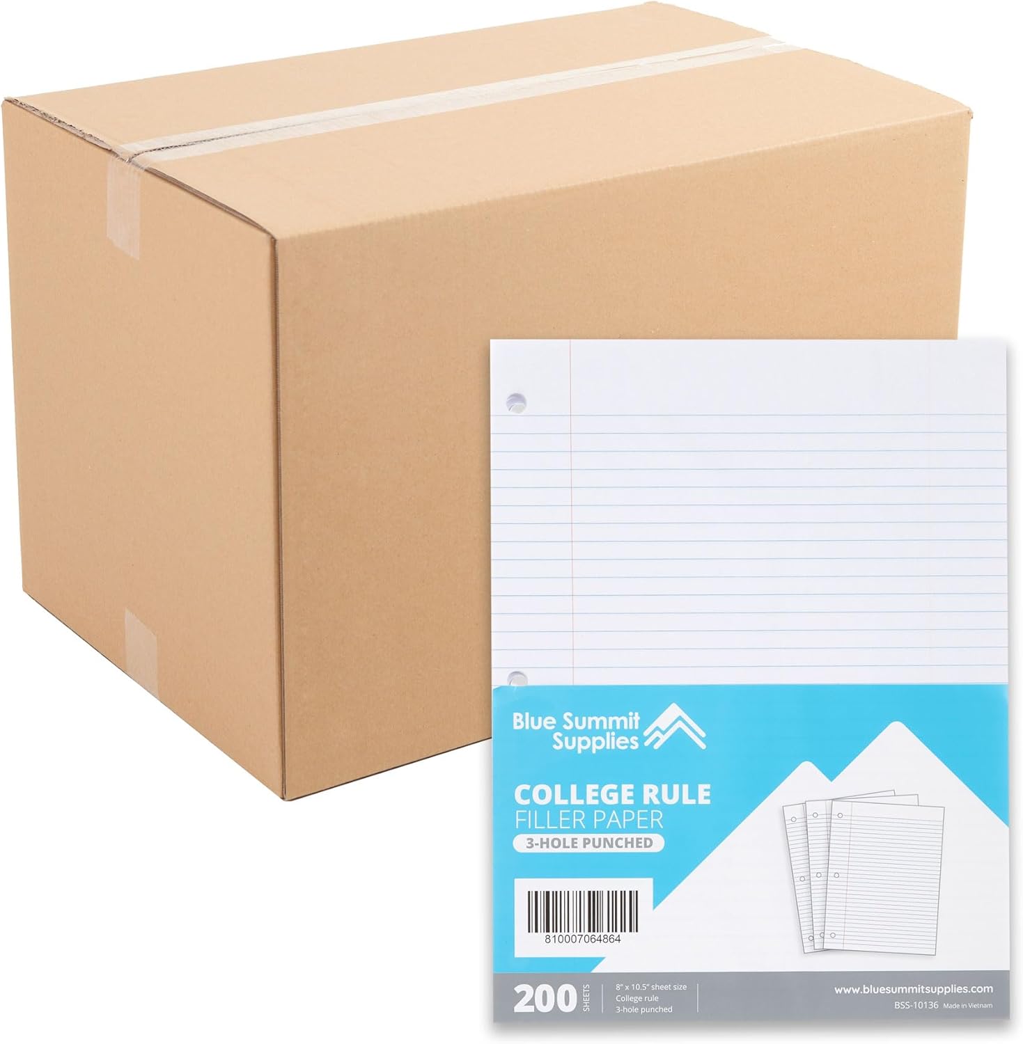 4800 College Ruled Sheets - Blue Summit Supplies