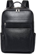 Veg-Tan Genuine Leather Backpack for Men 15.6ft Laptop - Business