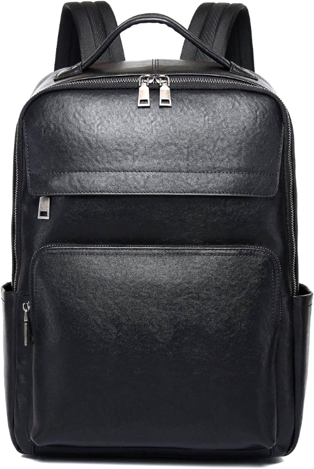 Veg-Tan Genuine Leather Backpack for Men - Luxury Work Daypack