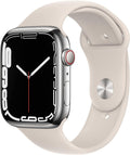 Apple Watch Series 7 (GPS + Cellular, 45MM) Silver Stainless Steel