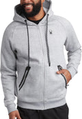 Spyder Mens Zip Up Hoodie - Warm Super Soft Performance Fleece