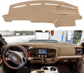 Yiz Dashboard Cover Custom Fit for Ford Super Duty 1999-2004 - Beige