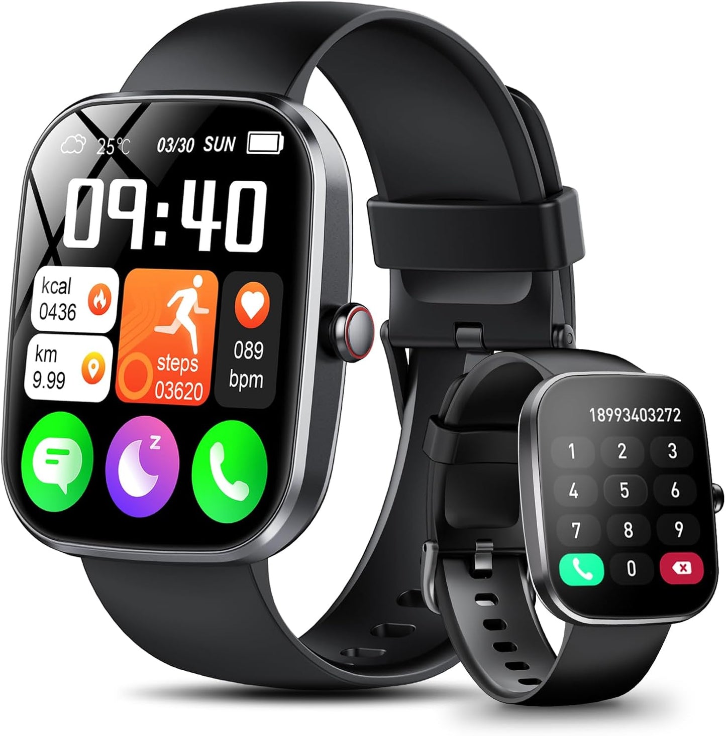 Calling Smartwatch: DIY Dial, Fitness Tracker, IP68