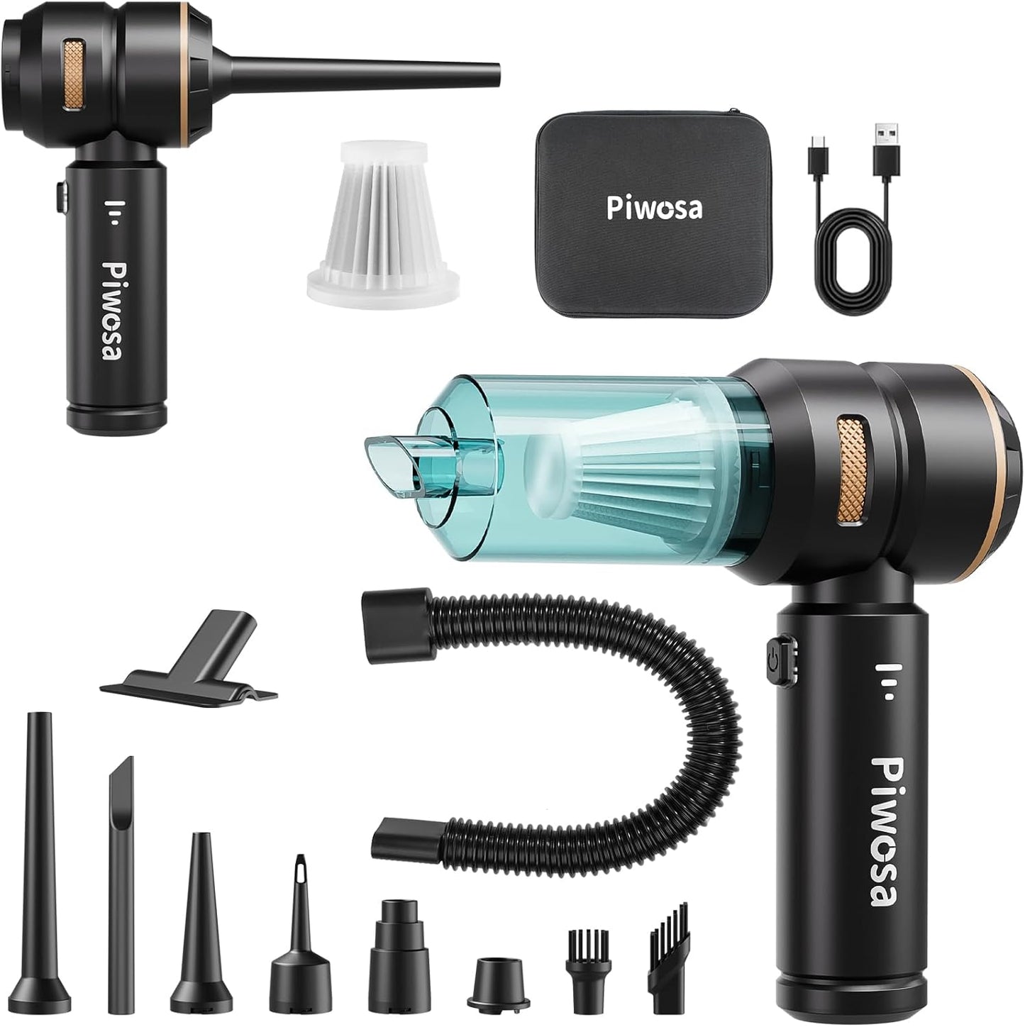 Handheld Vacuum Cordless with Strong Suction for Home and Car