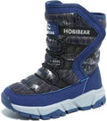 GUBARUN Boys Waterproof Snow Boots - Warm Liner, Easy On/Off
