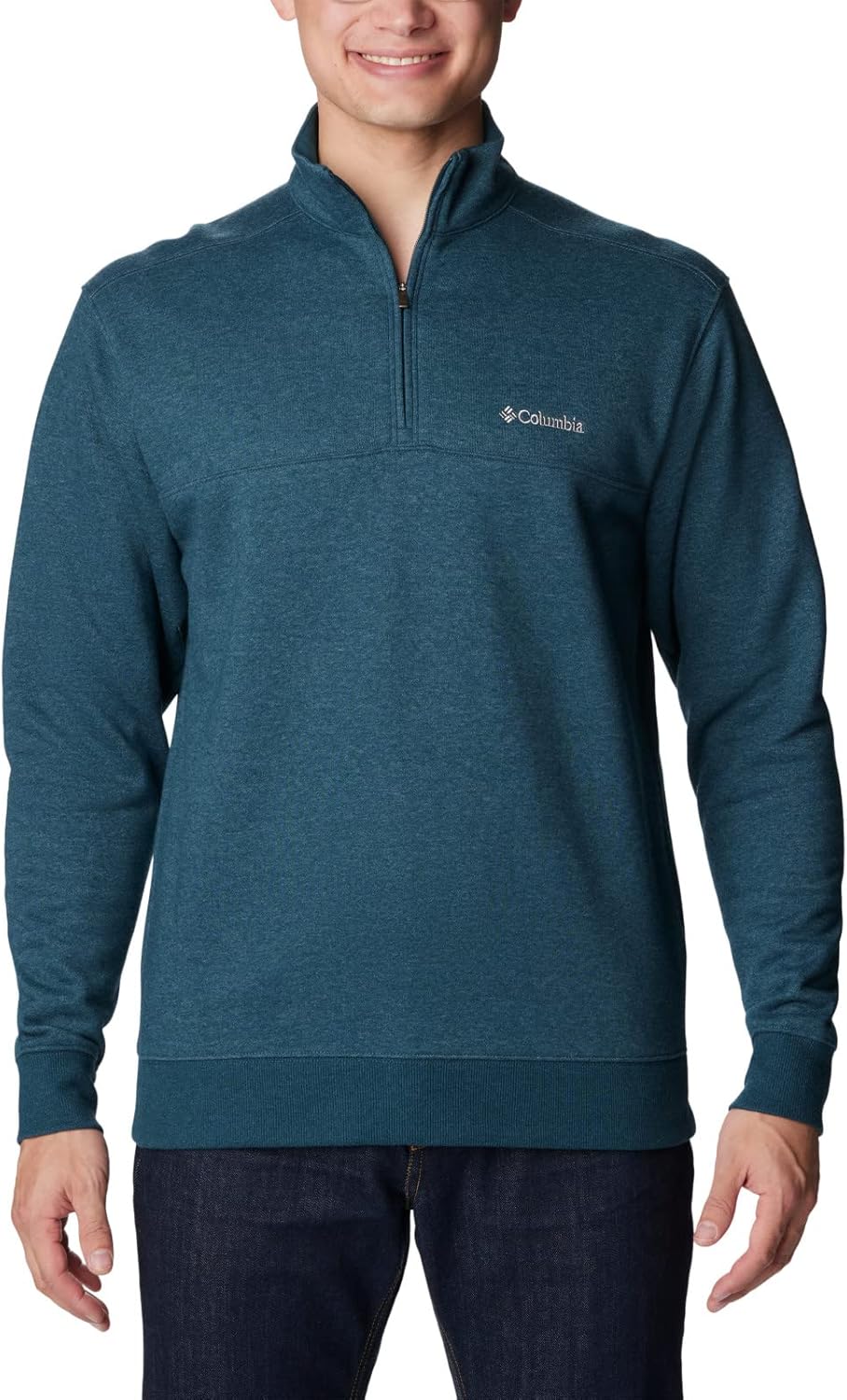 Columbia Men's Hart Mountain II Half Zip Jacket for Comfort