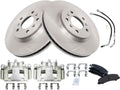 Front Brake Pad & Rotor Kit Semi-Metallic for 2006-2013 Impala