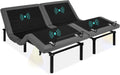 Ergonomic Split King Adjustable Bed Frame - Quiet, Customizable