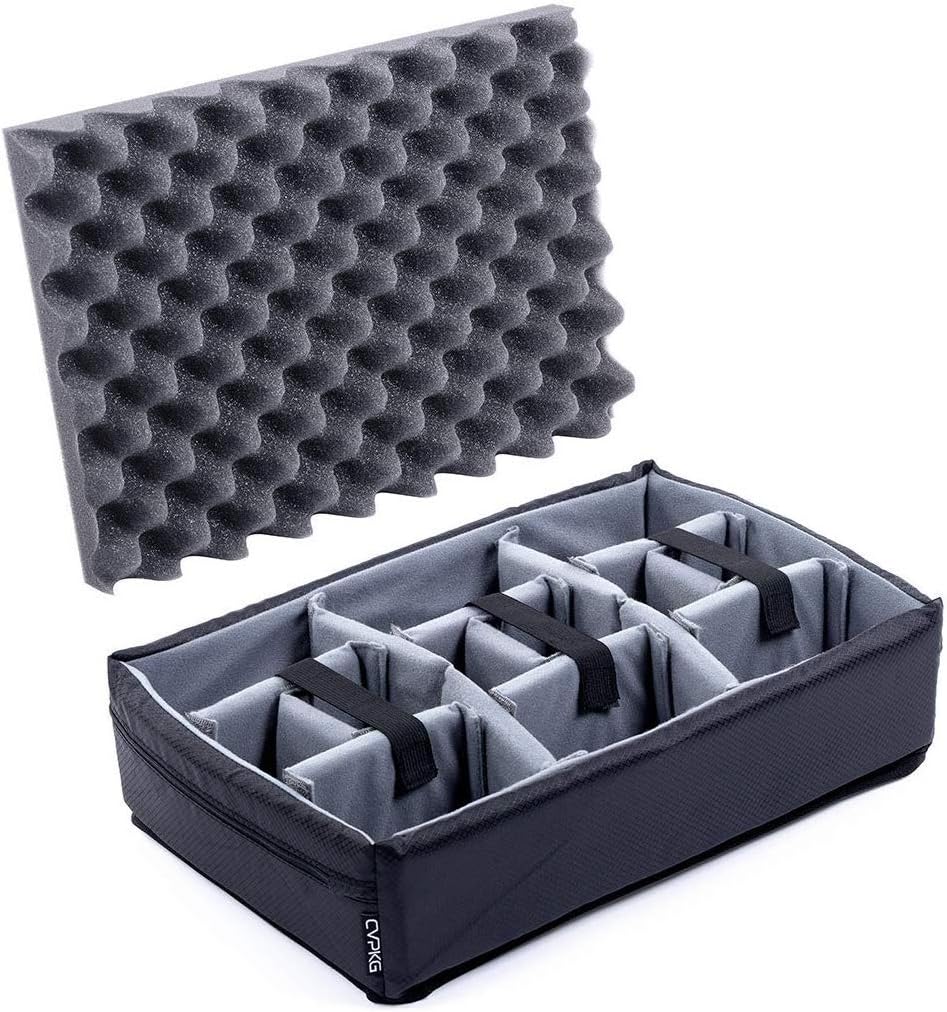Grey Padded Divider Set for Pelican iM2300 - Perfect Fit