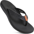 AEROTHOTIC Womens Flip Flops Arch Support - Plantar Fasciitis Relief