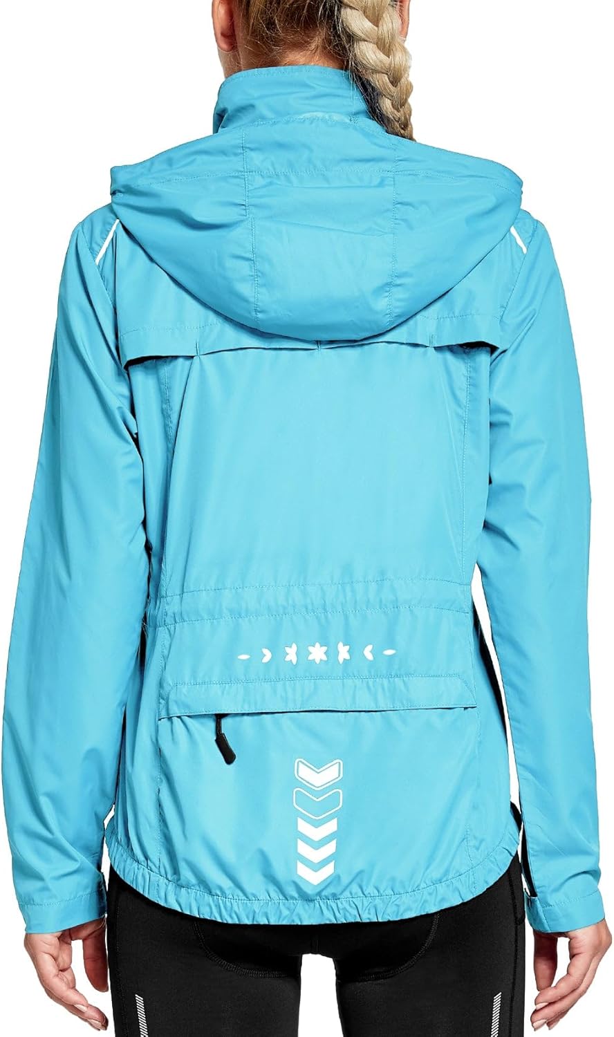 FitsT4 Sports Women's Lightweight Windproof Cycling Running Jacket