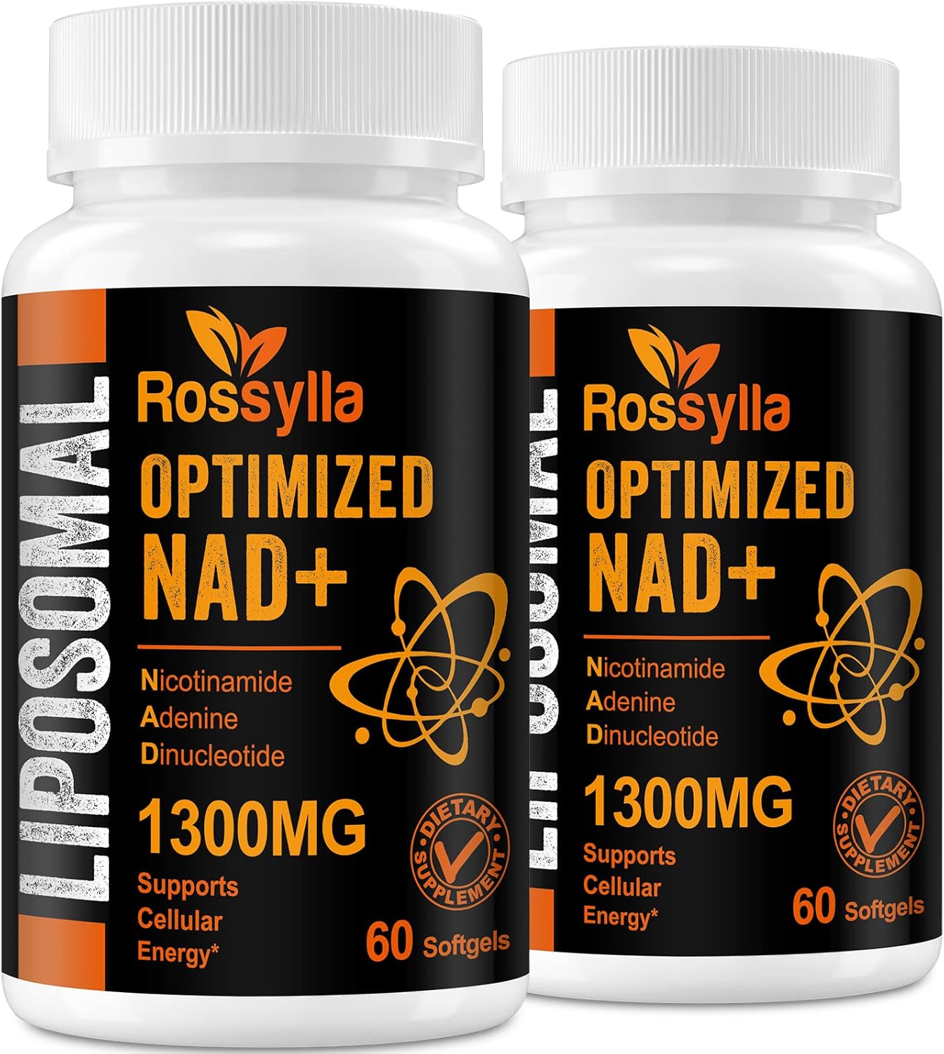 1300 MG Liposomal NAD+ Supplement for Cellular Energy Boost