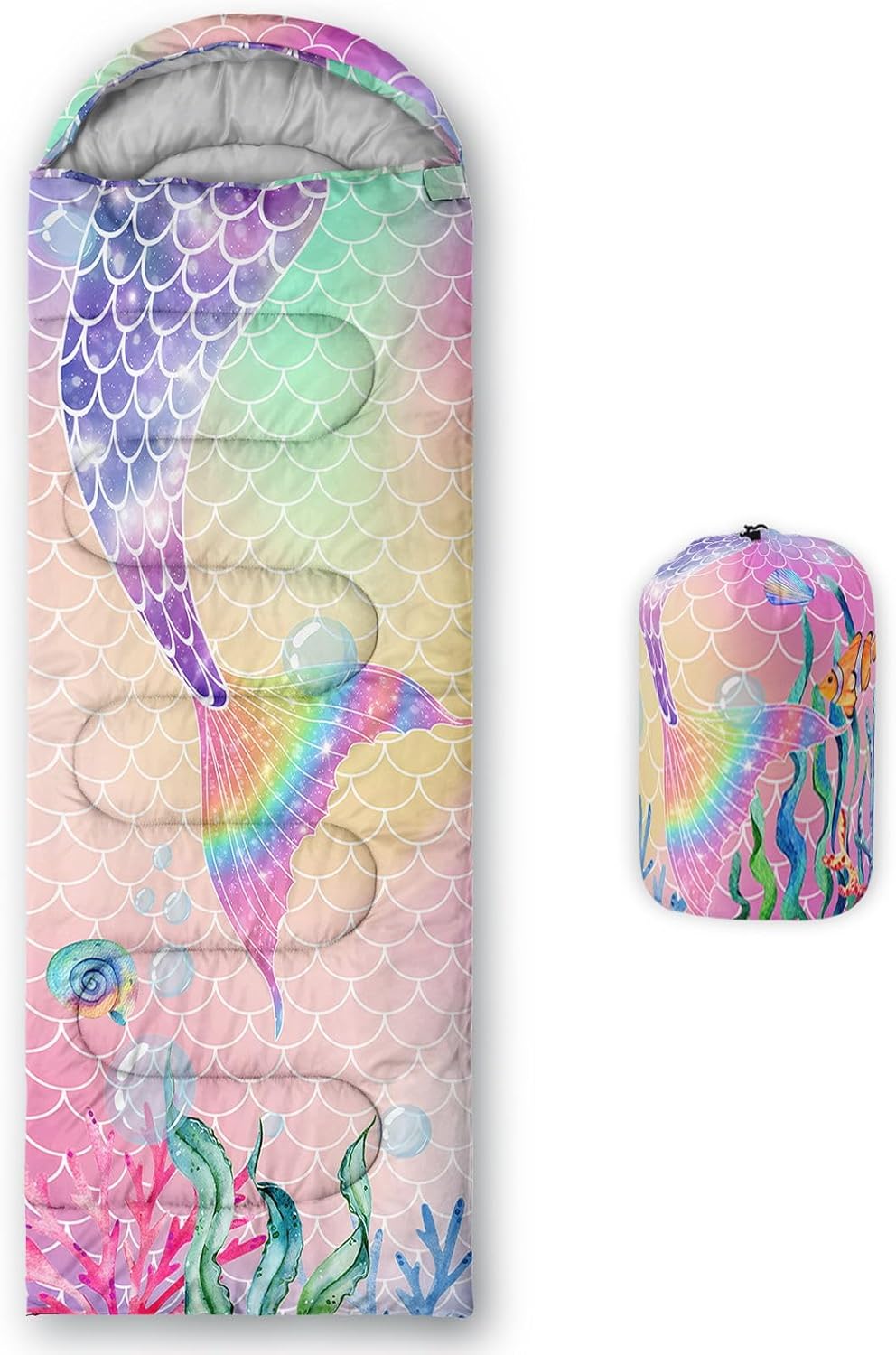 Kids Sleeping Bag for Boys Girls - Lightweight Warm Portable
