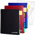 Spiral Notebook 3-Pack - 5 Subject College Ruled Notebooks