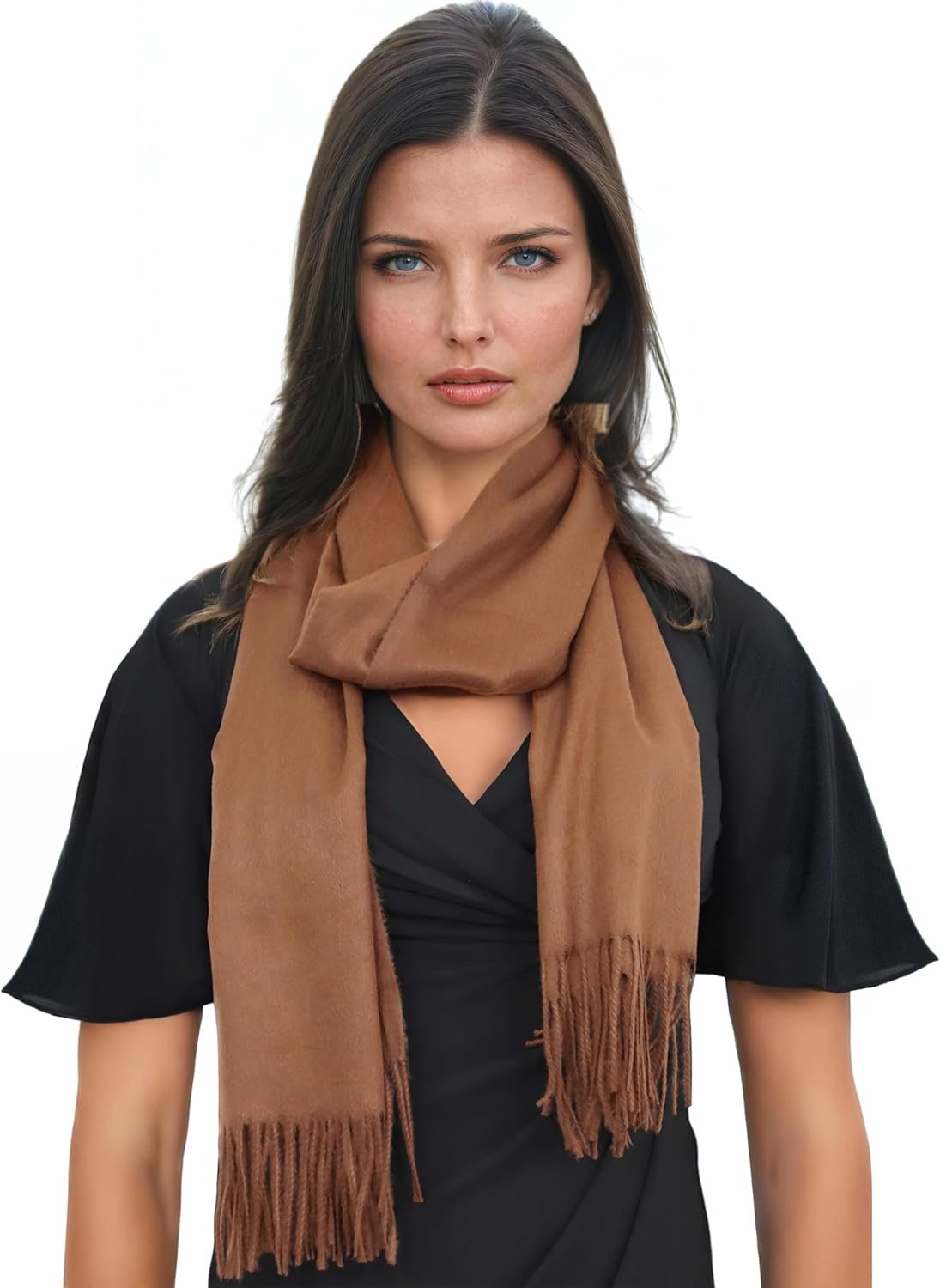 Ocomfly 100% Pashmina Scarf for Women - Ultra Soft and Warm