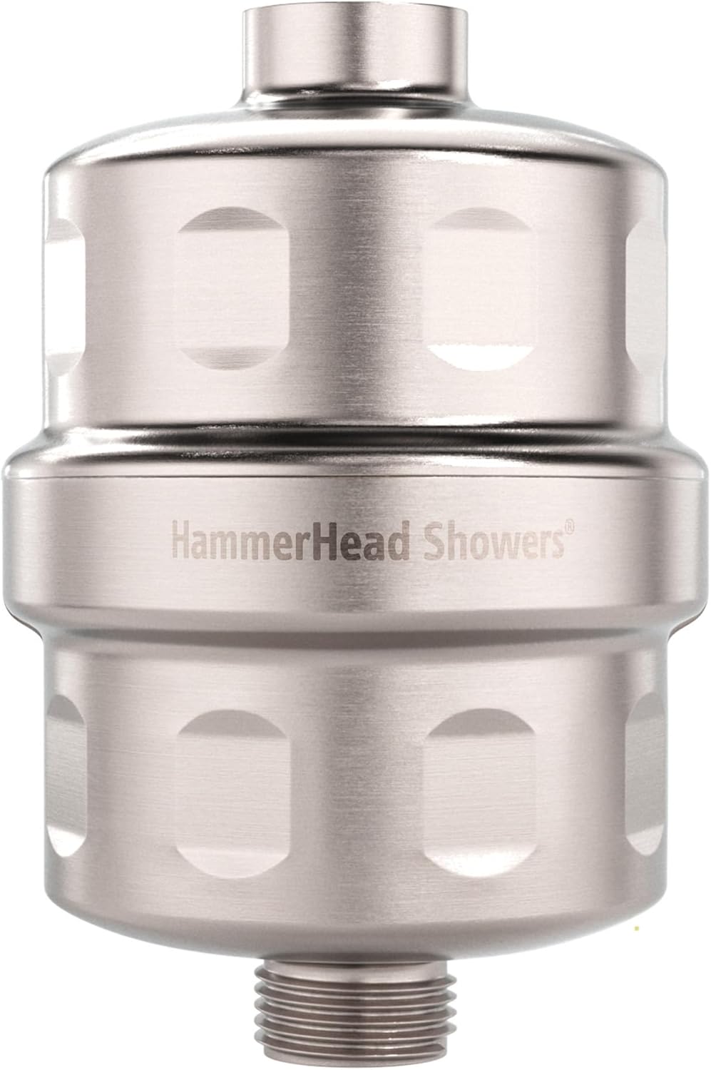 HammerHead Showers Solid Metal Shower Head Filter for Health