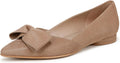 Womens Havana Pointed Toe Leather Ballet Flat - Comfortable Fit