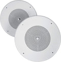 Rockville MC80 Pair Metal 8ft 70V/25V In-Ceiling Speakers - Commercial