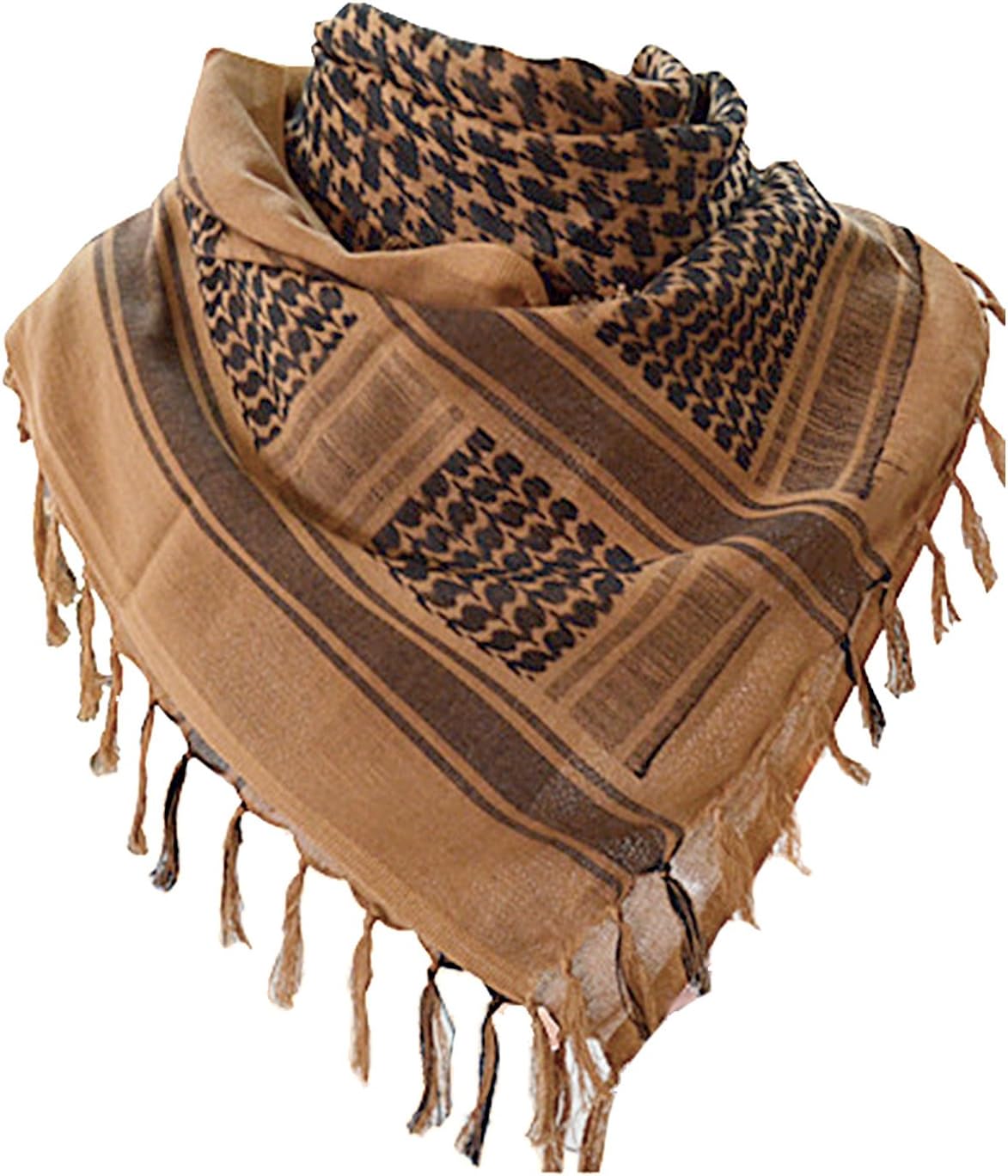 Aonal Military Shemagh Scarf - 100% Cotton Tactical Wrap