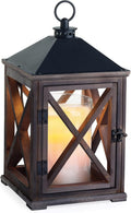 Wooden Farmhouse Lantern Candle Warmer - Flame-Free Fragrance