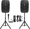 EXOTON 10 in Professional Dual Powered PA Speakers - Portable Power