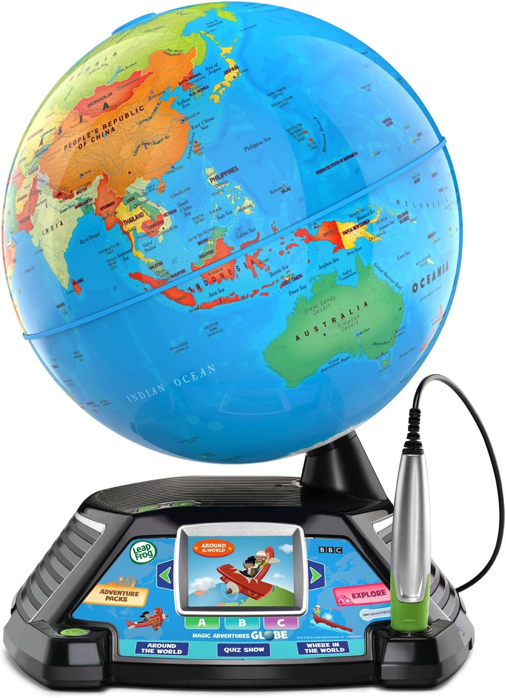 LeapFrog Magic Adventures Globe: Interactive Learning Fun