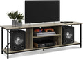 63-inch Large Industrial TV Stand for Up to 70 in - Durable Storage