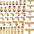 DOT Air Brake Line Fittings 43 PCS Kit - Brass Repair Set