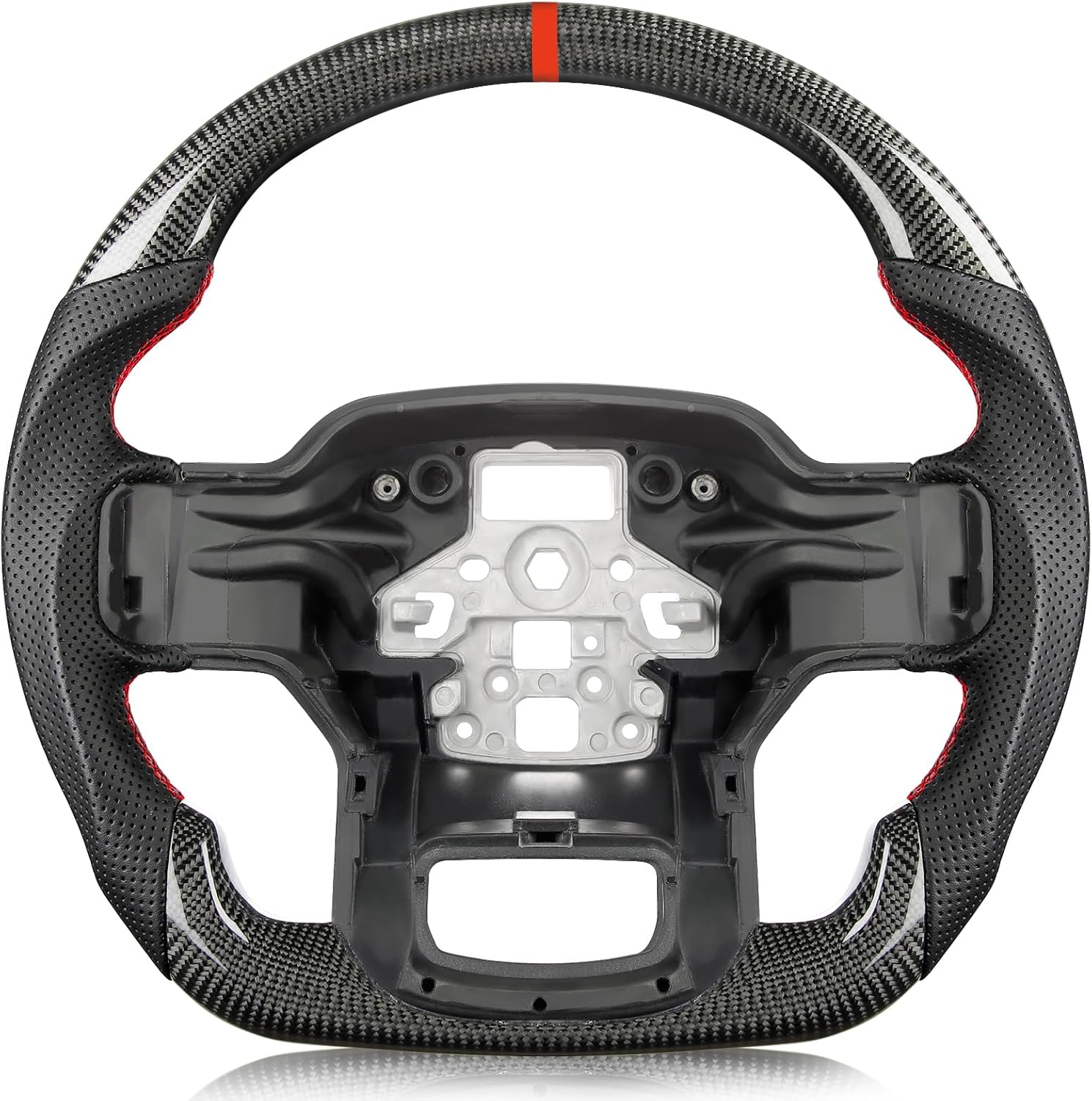 Carbon Fiber Steering Wheel for Ford F-150 2021-2024 Models
