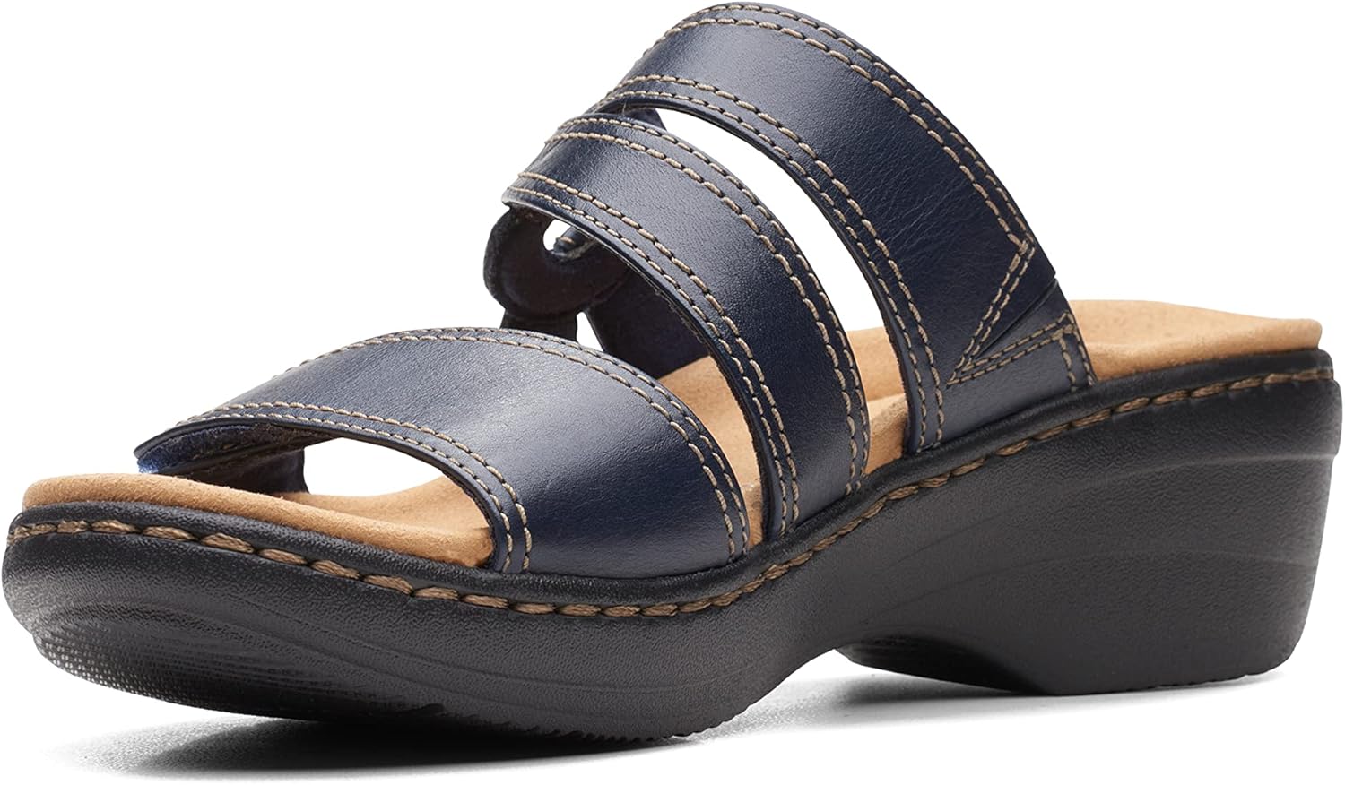 Clarks Women's Merliah Coral Heeled Sandal for Ultimate Comfort