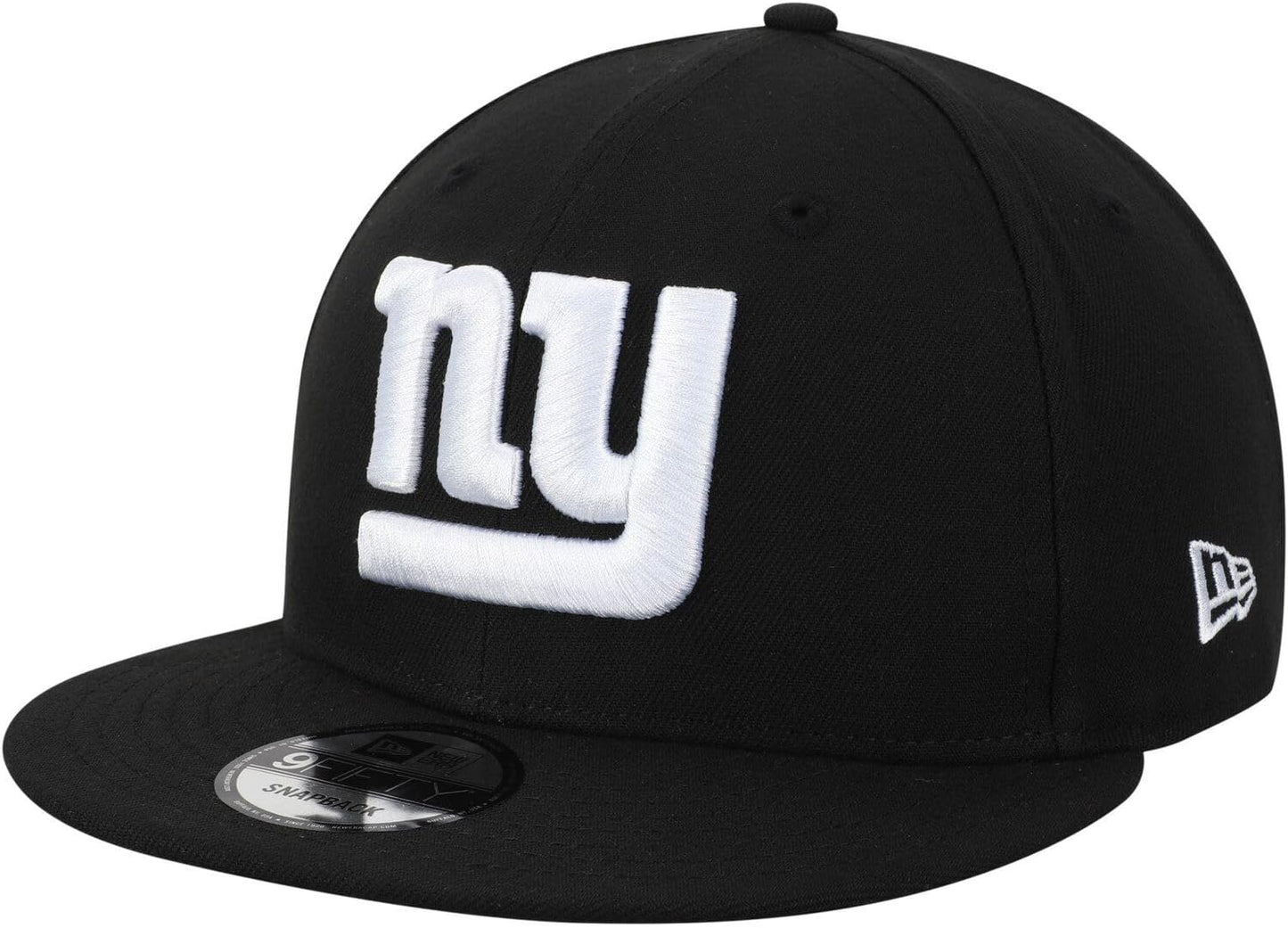 New Era NFL 9FIFTY Black White Adjustable Snapback Hat Cap