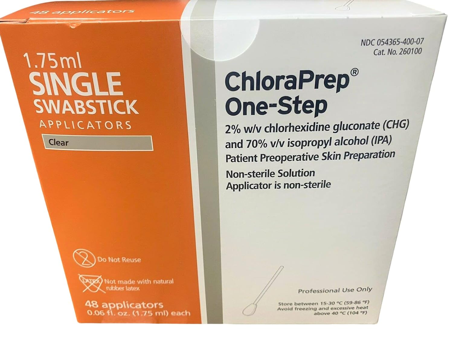 Chloraprep Single Swabstick for Effective Antiseptic Use