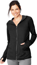 Hanes Women's Sport Performance Fleece Full Zip Hoodie - Lightweight
