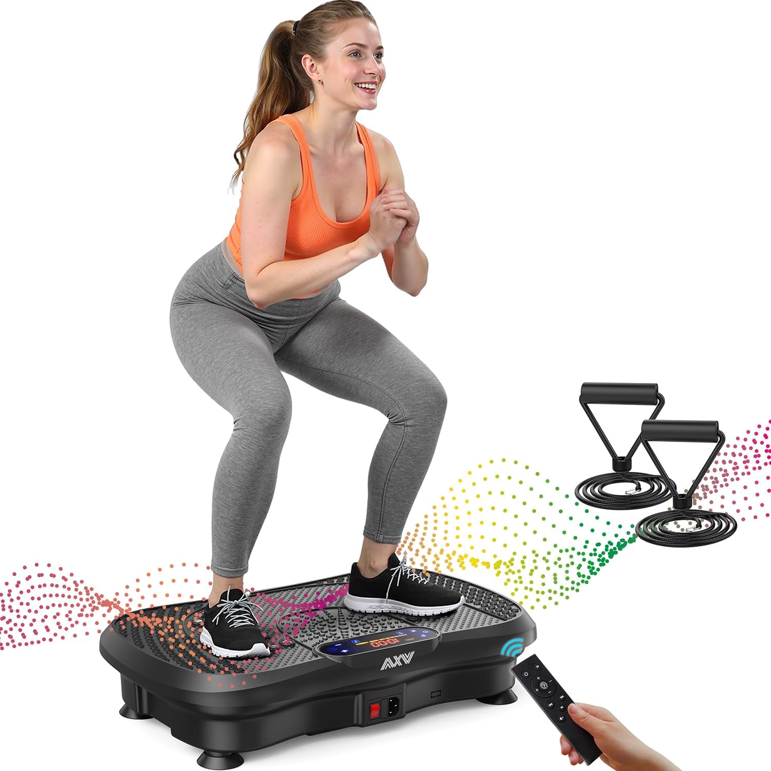 AXV Vibration Plate Fitness Platform for Full Body Workout