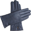 Downholme Leather Cashmere Lined Gloves for Women - Classic Fit
