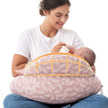 Nursing Pillow for Breastfeeding - Wider Support with Safety Fence