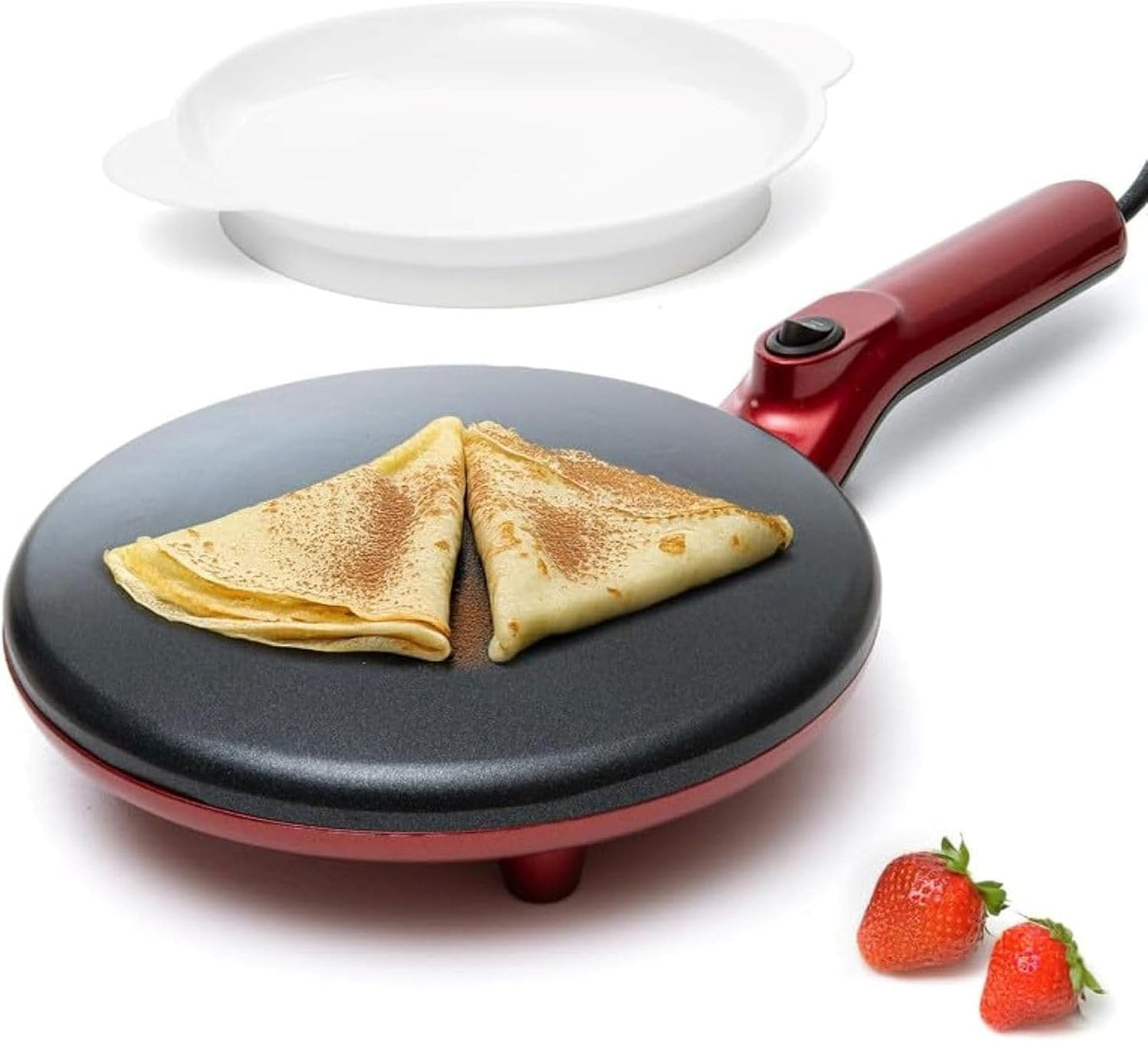 Moss & Stone Electric Crepe Maker for Perfect Crepes & Pancakes