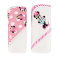 Disney Cudlie Baby Girl Minnie Mouse 2 Pack Hooded Towels - Soft