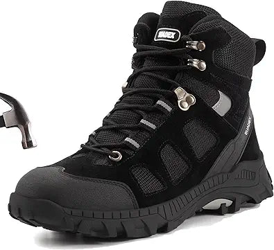 Indestructible Steel Toe Boots for Men Women - Comfortable Work Shoes