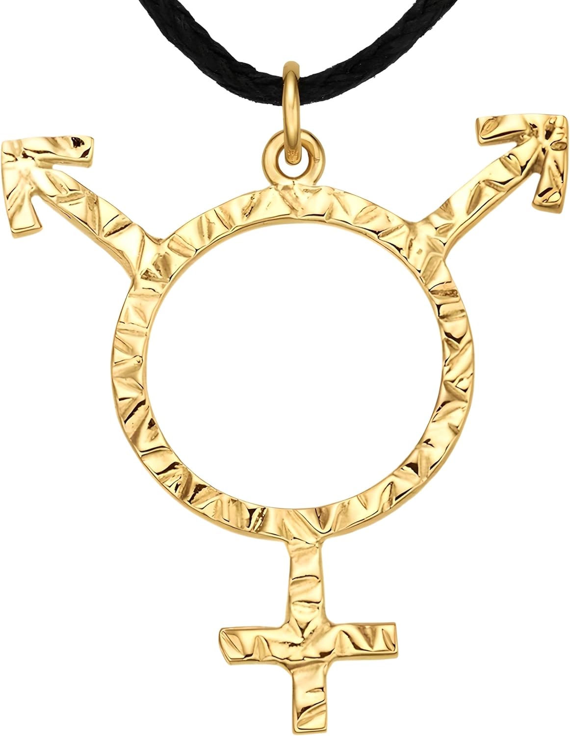 PRIDE Fashion Gender Symbols Pendant in Sterling Silver Jewelry
