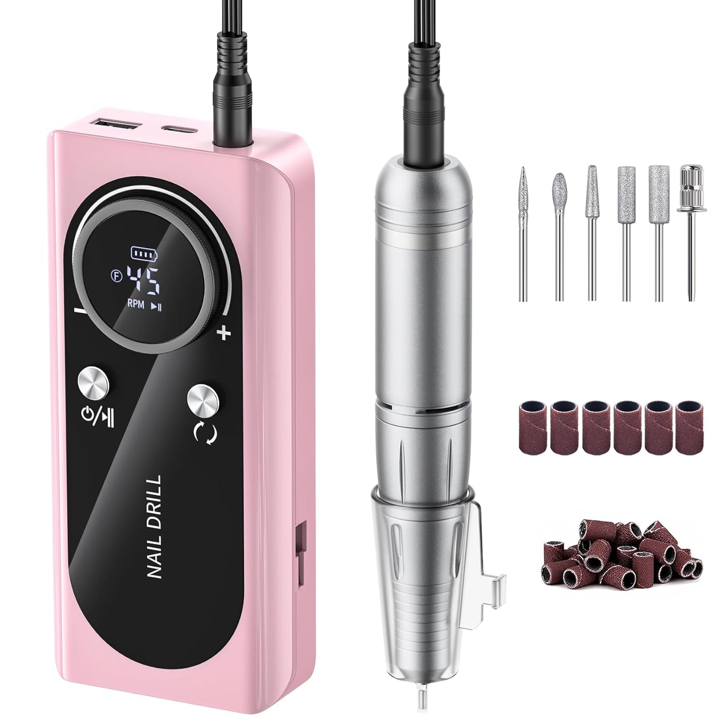 Professional Electric Nail Drill Machine for Gel and Acrylic Nails