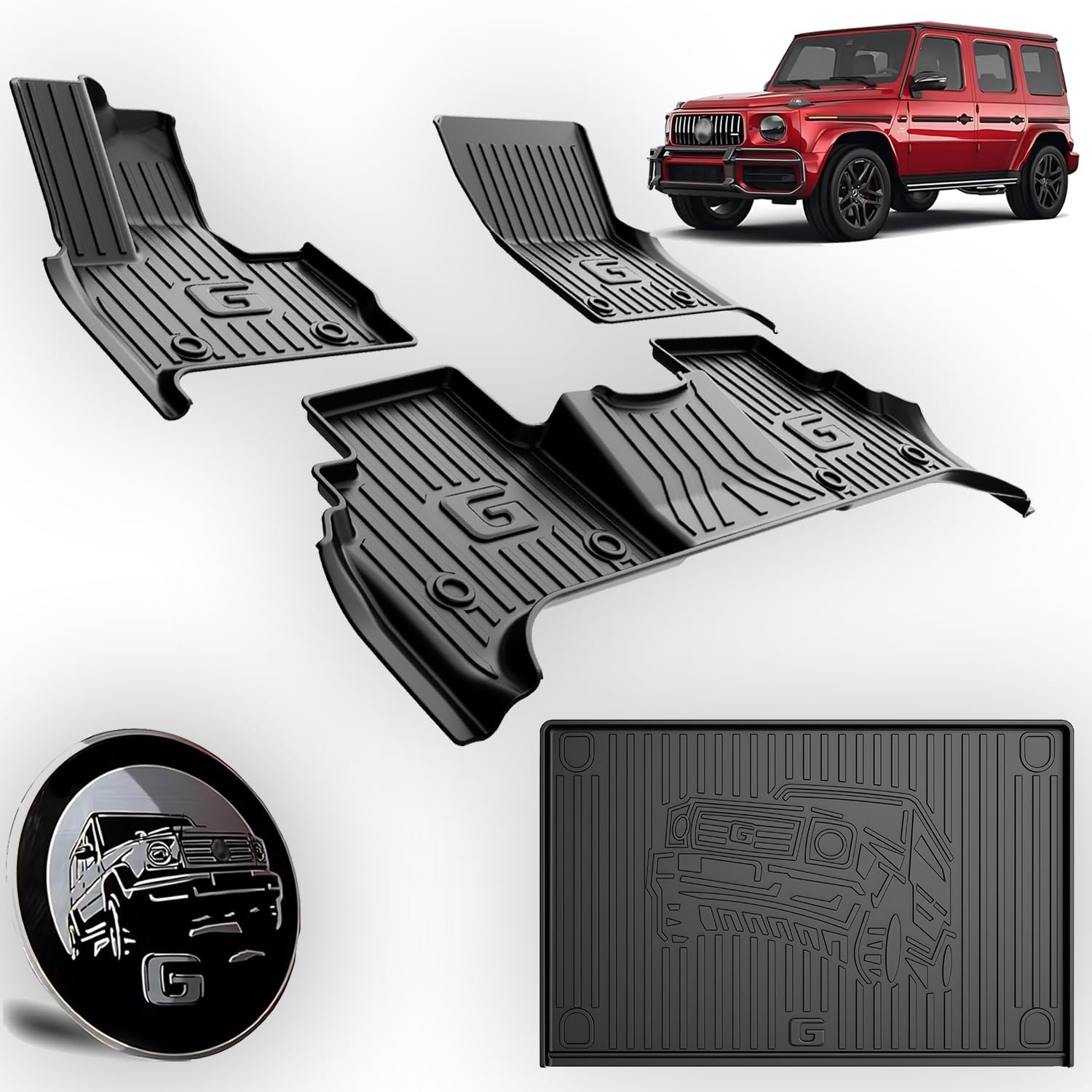 Custom Fit Floor Mats for 2019-2026 Mercedes-Benz G-Class SUV