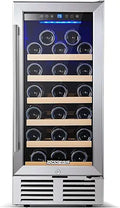 BODEGA 15 Inch Wine Cooler Under Counter - 26 Bottle Capacity