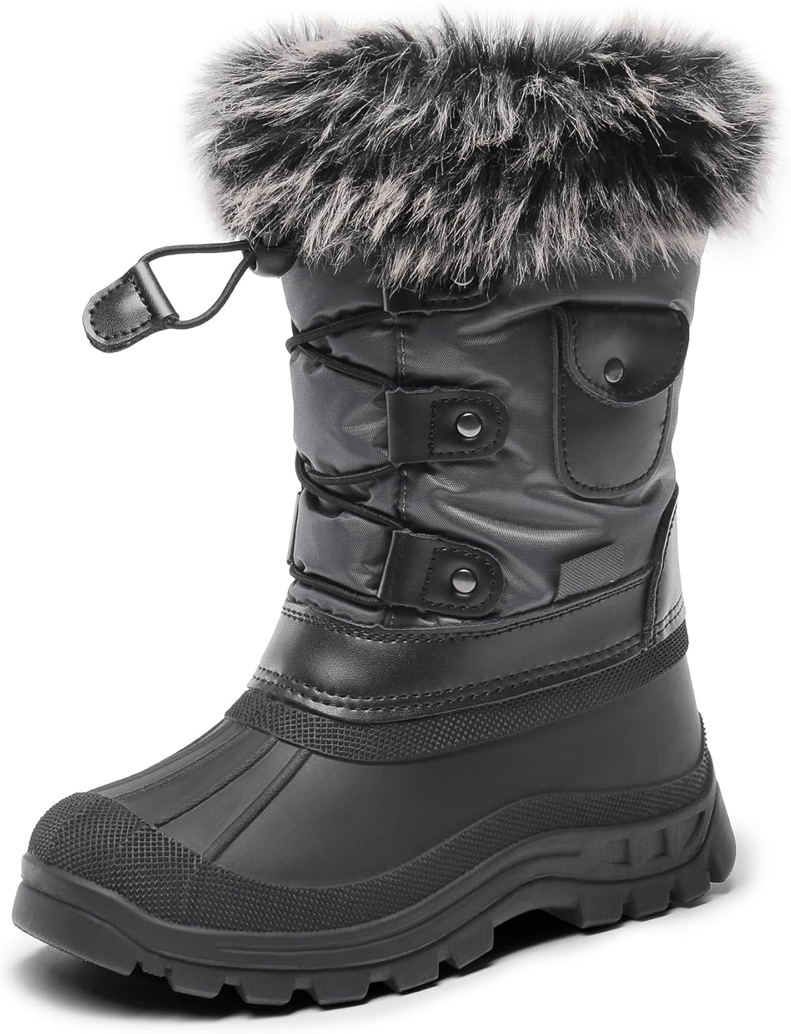 DREAM PAIRS Boys Girls Snow Boots for Cold Weather Fun