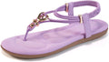 Alicegana Women's Summer Sandals: Bohemian Beach Flip Flops