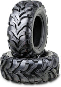 WANDA ATV Tire 24x8-11 6-Ply Solid Mud Tire - Deep V Tread