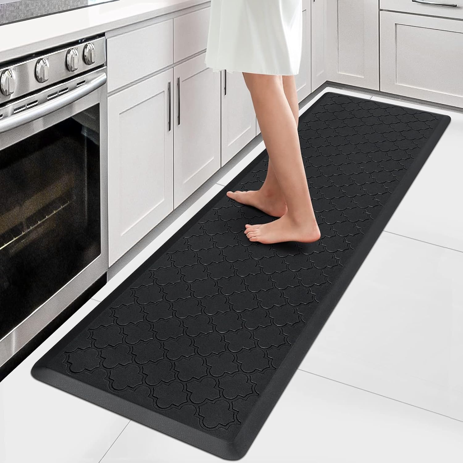 WISELIFE Kitchen Mat Cushioned Anti Fatigue Floor Mat 17.3x60