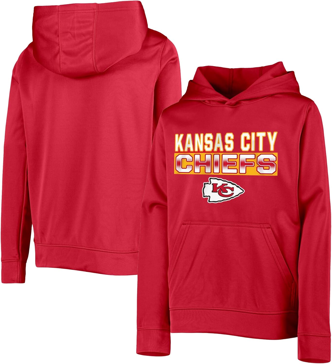 NFL Kids Youth Pullover Hoodie with Team Logo for Young Fans