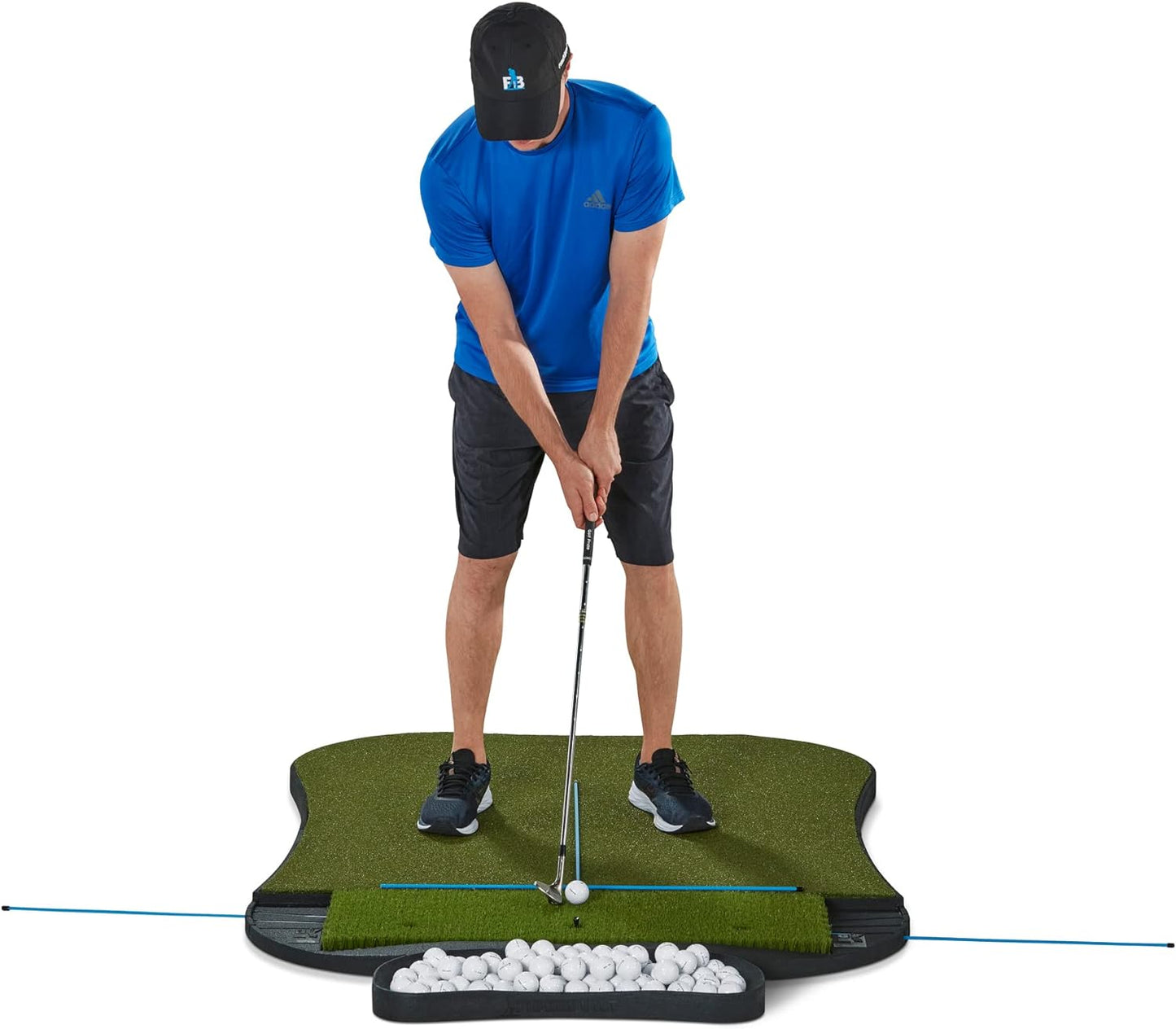 Fiberbuilt Pro Studio Hitting Mat - Launch Monitor Tested!